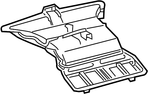 View 55990AE010 Windshield Defroster Nozzle Full-Sized Product Image