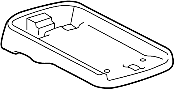 View 58811AE010E1 Console Tray Full-Sized Product Image