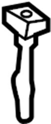 View 7193047010B1 Headrest Guide (Front) Full-Sized Product Image