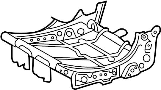 View 79101AE030 Seat Frame (Lower) Full-Sized Product Image