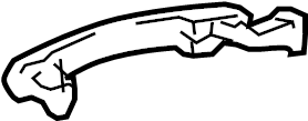 View 6921308020 Sliding Door Handle (Rear) Full-Sized Product Image