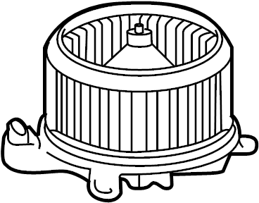 View 8710308110 Motor. Blower. HVAC. Fan.  Full-Sized Product Image