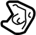 View 5360102020B2 Hood Release Handle Full-Sized Product Image