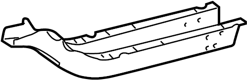 View 5719108010 Frame Side Member (Front) Full-Sized Product Image