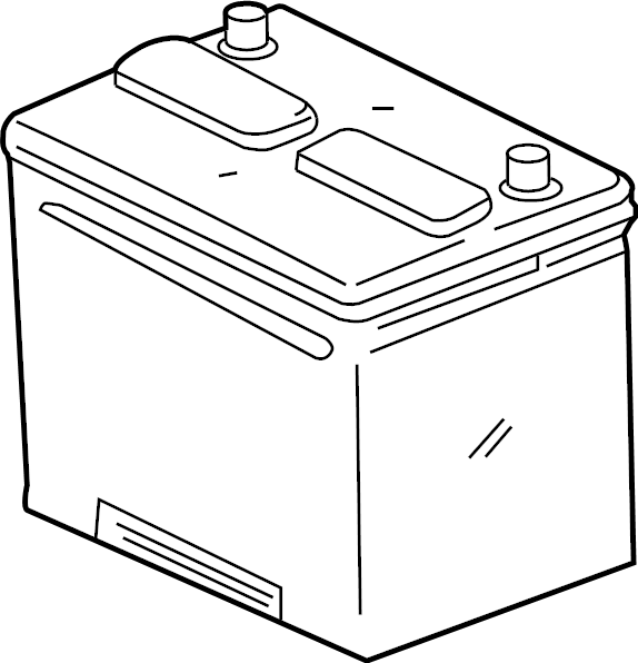View 0054424FT2530 Vehicle Battery Full-Sized Product Image