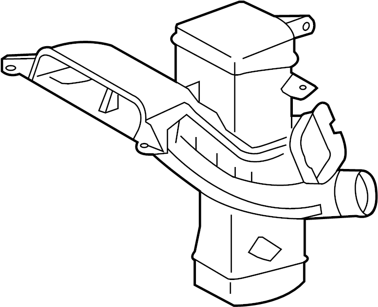 View 177500P010 Engine Air Intake Resonator Full-Sized Product Image