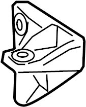 View 123110P170 Engine Mount Bracket (Front, Rear) Full-Sized Product Image