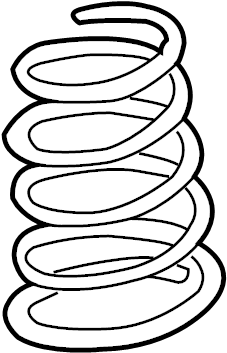 View 4813108020 Coil Spring (Front) Full-Sized Product Image