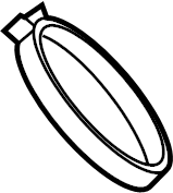 View 9046081007 Steering Coupling Boot Clamp (Lower) Full-Sized Product Image