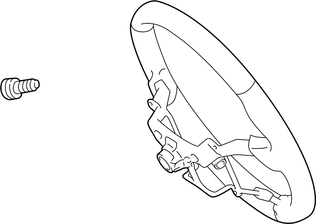 View 4510008230B1 Steering Wheel Full-Sized Product Image