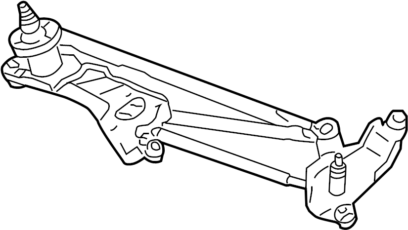 View 8515008020 Windshield Wiper Linkage (Front) Full-Sized Product Image