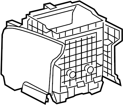 View 5880108011E0 Center Console (Front, Rear) Full-Sized Product Image