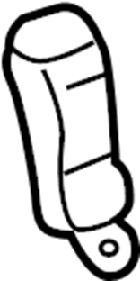 View 7330608010B5 Seat Belt Receptacle Full-Sized Product Image