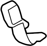 View 7359008030E0 Seat Belt Receptacle (Rear) Full-Sized Product Image
