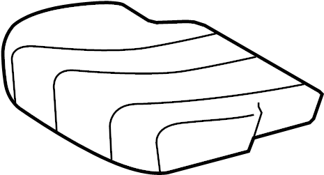 View 7107608020B0 Seat Cover (Rear) Full-Sized Product Image