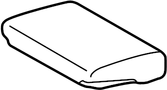 View 7995708020B0 Seat Cushion Foam (Rear) Full-Sized Product Image