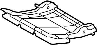 View 7910108010 Seat Frame (Lower) Full-Sized Product Image