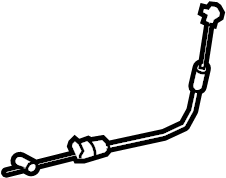 View 7269508010 Seat Flex Cable (Rear) Full-Sized Product Image