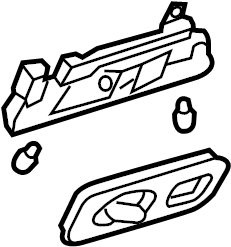 View 8136008010E0 Dome Light (Rear) Full-Sized Product Image