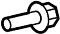 View 90151A0003 Bolt. Guide. Window. Channel. (Front, Rear, Upper) Full-Sized Product Image