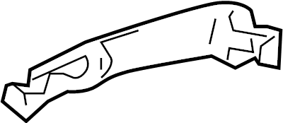 View 692100T010C1 Exterior Door Handle Full-Sized Product Image