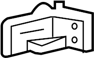 View 6150408020 Sliding Door Striker Full-Sized Product Image