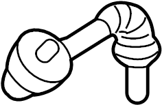 View 8537345020 Liftgate Washer Hose Grommet Full-Sized Product Image