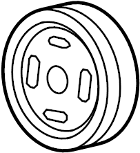 View 134700V020 Engine Crankshaft Pulley Full-Sized Product Image