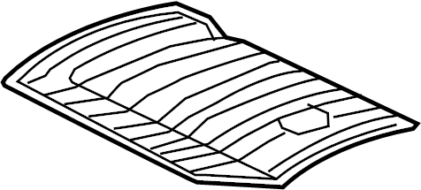 View 5832708020 Floor Pan Heat Shield (Rear) Full-Sized Product Image