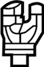 View 5345202220 Rod. Hood. Support. Clip. Prop.  Full-Sized Product Image