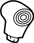 View 3350408100 Automatic Transmission Shift Lever Knob Full-Sized Product Image