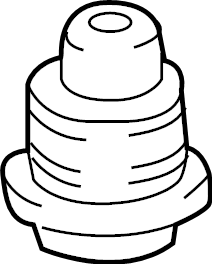 View 522710E090 Suspension Crossmember Insulator (Rear) Full-Sized Product Image