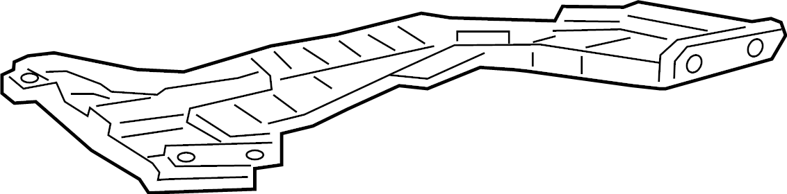 View 5144306020 Radiator Support Splash Shield (Front) Full-Sized Product Image