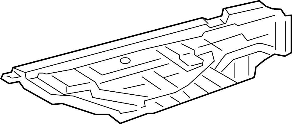 View 5144406010 Radiator Support Splash Shield (Front) Full-Sized Product Image