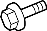 View 90119A0183 Bolt. Pulley. (Rear) Full-Sized Product Image