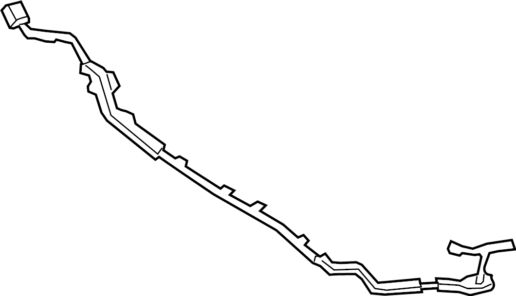 View 821H107010 WIRE, HV FLOOR UNDER.  Full-Sized Product Image