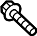 View 90119A0312 Bolt. Instrument. Impact. Beam. Bar. (Rear) Full-Sized Product Image