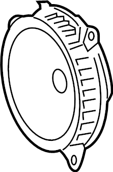 View 8616006840 Speaker (Rear) Full-Sized Product Image