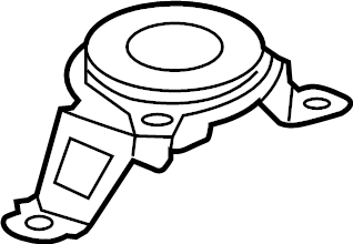 View 8615007110 Speaker (Rear) Full-Sized Product Image