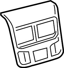 View 5898506140 Console. Bracket. Compartment.  Full-Sized Product Image