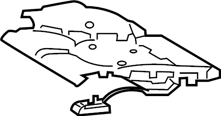 View 8751006110 Seat Heater Pad Full-Sized Product Image