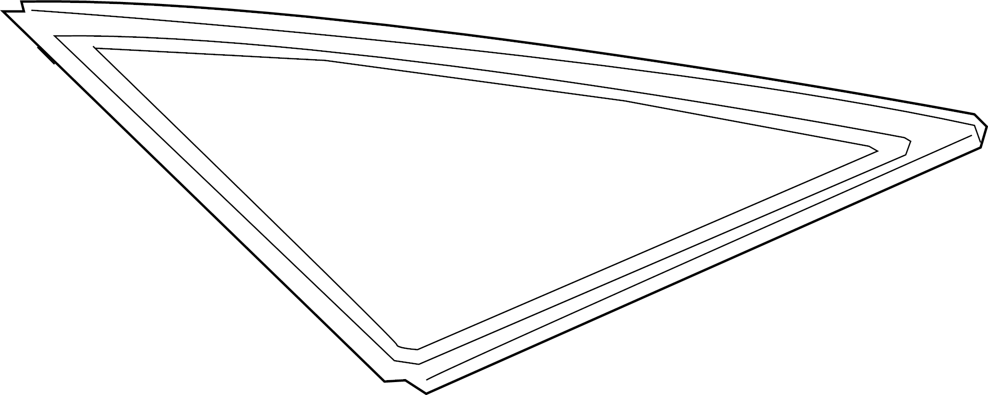View 6271007060 Quarter Glass Full-Sized Product Image