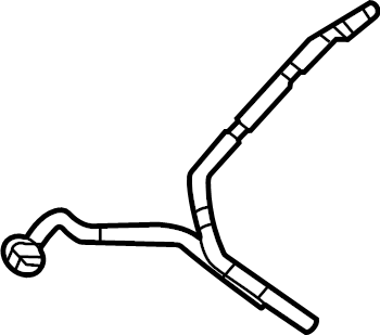 View 7722606160 Fuel Tank Vent Hose Full-Sized Product Image