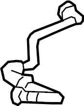 View 7740406160 Fuel Tank Vent Hose Full-Sized Product Image