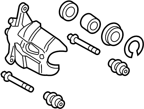 View 4773008030 Disc Brake Caliper Full-Sized Product Image