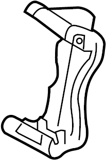 View 4772108020 Disc Brake Caliper Bracket Full-Sized Product Image
