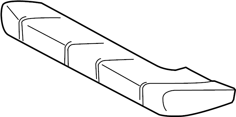 View 7150306070 Seat Cushion Foam (Rear) Full-Sized Product Image
