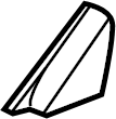 View 67491AA050 Door Mirror Trim Ring (Front, Upper, Lower) Full-Sized Product Image