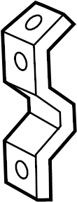 View 4883206030 Suspension Stabilizer Bar Bracket (Rear, Lower) Full-Sized Product Image