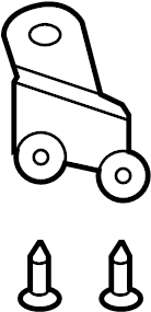 View 8119447020 Headlight Bracket Full-Sized Product Image